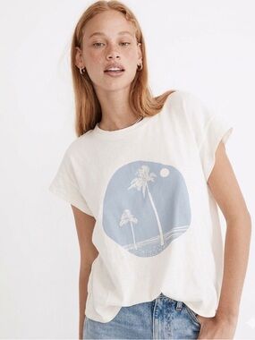 🌴✨ Madewell x Walker Noble 
Studios Palm Tree Tee - XS ✨🌴